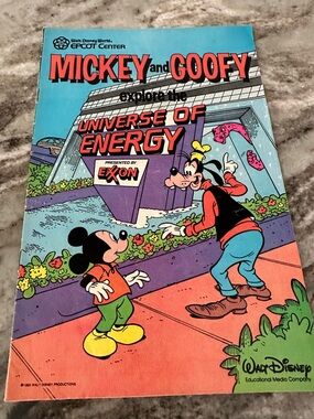 Mickey & Goofy 'Universe of Energy' Comic